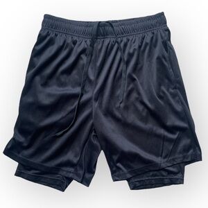 ULTRA PERFORMANCE Black Work Out Fitness Shorts